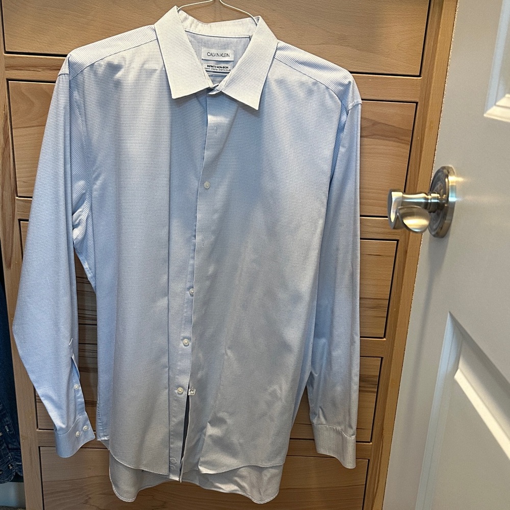 Calvin Klein Light Blue Men's Dress Shirt
